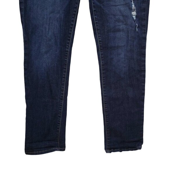 Kut from the Kloth Catherine Boyfriend Destructed Mid-Rise Jeans Sz 10 - Picture 5 of 10